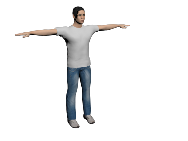 My Virtual 3d male avatar